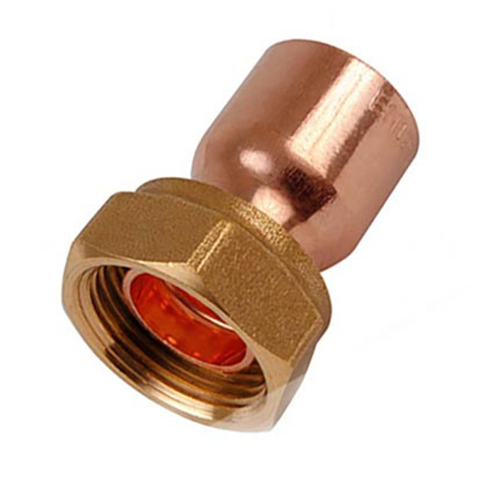 Slika Cu bakarni poluholender Ø 28 mm x 3/4"