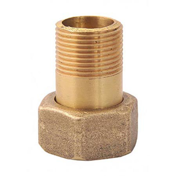 Mesingani priključak holender lulica za vodomer sa navojem i dihtunzima