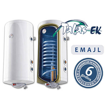 Slika Bojler ELIT TALAS EK E80K kombinovani vertikalni emajlirani 80L levi