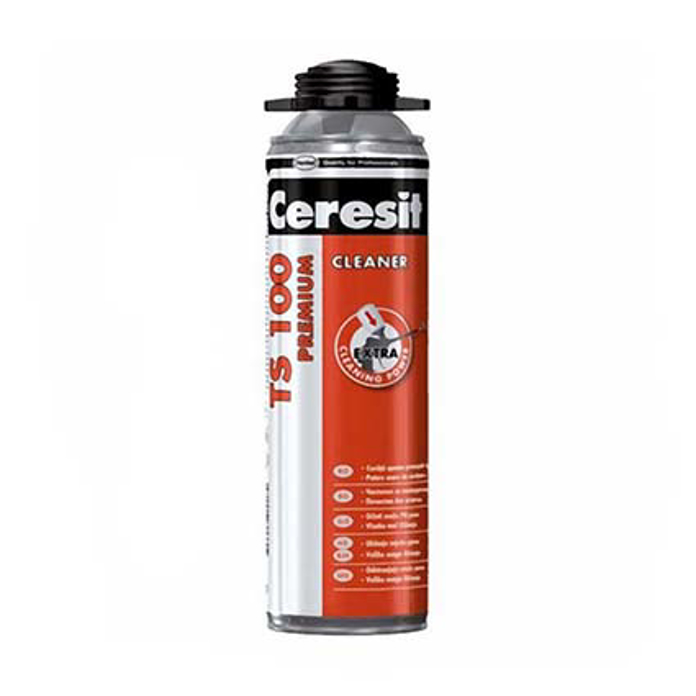 Slika Ceresit TS 100 čistač za pur penu i pištolj – aerosol sprej 500 ml