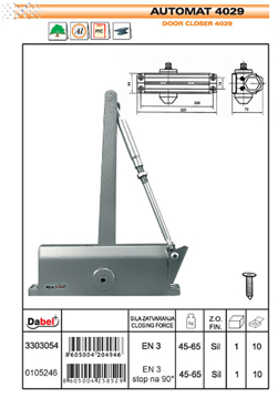 Slika Automat za vrata 45-65 kg. (3303054)