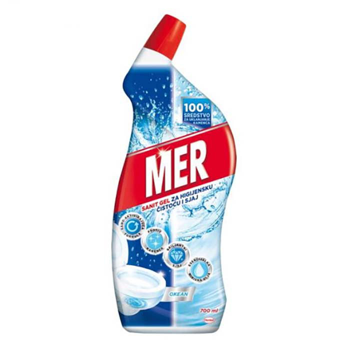 Slika MER SANIT GEL OKEAN SREDSTVO ZA ČIŠĆENJE SANITARIJA 700ml