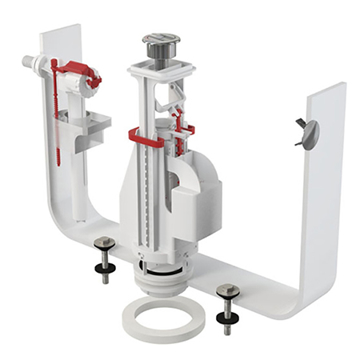 Slika Garnitura za ispiranje SA08AK 3/8" CHROM sa duplom tipkom