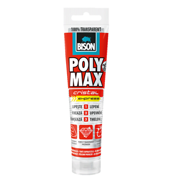 Slika BISON MONTAGE KIT POLYMAX KRISTAL 115 gr