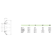 Slika Cevna rozetna Ø 5/4" PVC BELA