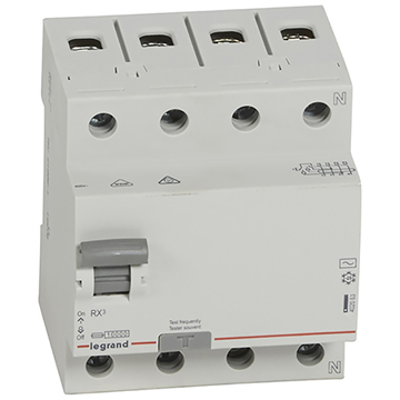 Slika Sklopka DIF 4P 30 mA AC 25A Legrand 402062