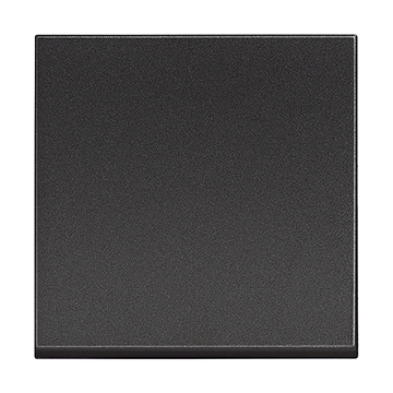 Slika Bticino Classia prekidač običan 2M 10AX 250V crni RAL 9011 RG4001M2