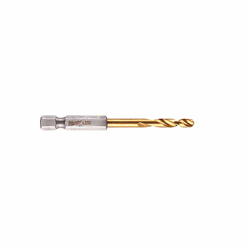 Slika Milwaukee udarna burgija za metal HSS-G TiN HEX 1/4" 4,2mm 48894709