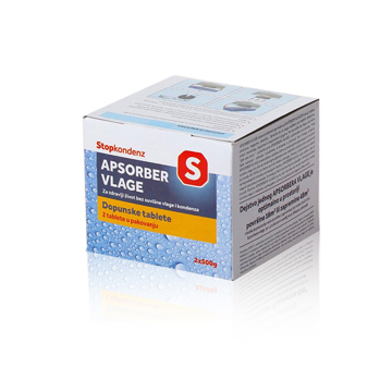 Slika Stop Kondenz – Dopunske tablete za apsorber vlage 2 x 500 g