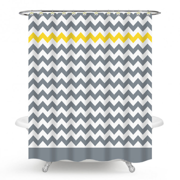 Slika Zavesa za kupatilo 2000x1800 mm Summer Vibes MZ 20 sa dekorativnim kukicama