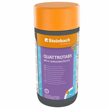 Slika QUATTROTABS 4u1 – Multi tablete 200 g / 1 kg za dugotrajno održavanje bazenske vode
